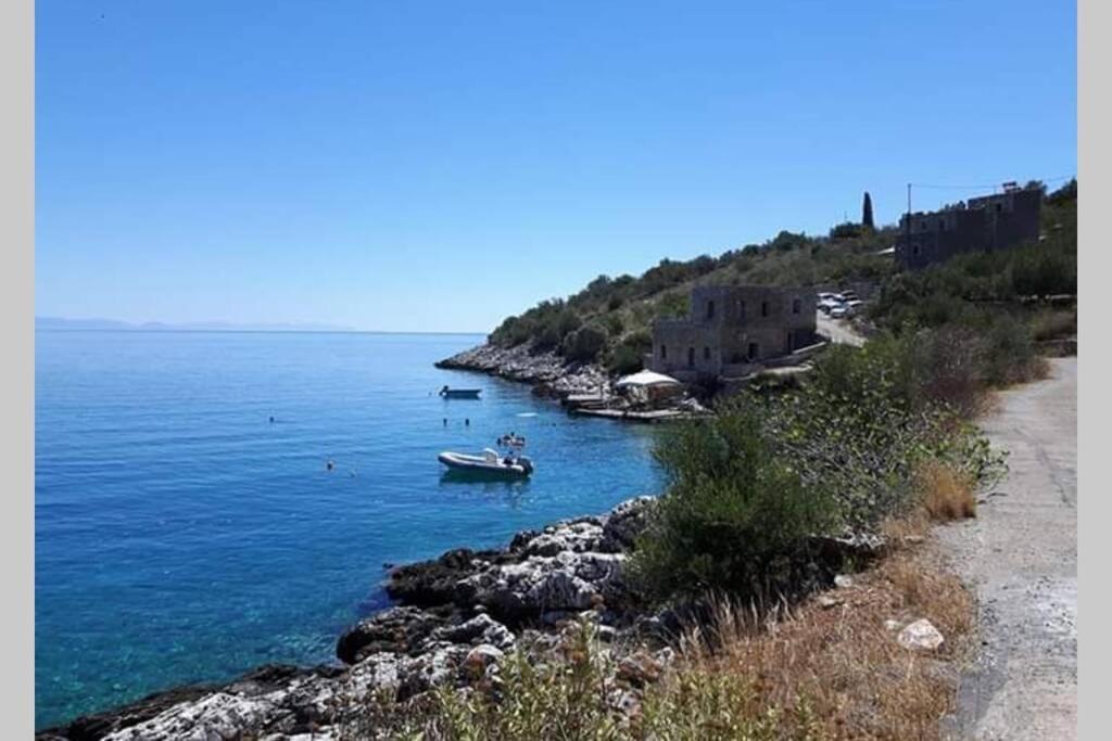 Villa Lagkadaki Sea View Argilia Eksteriør bilde