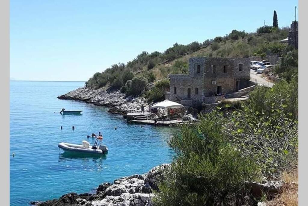 Villa Lagkadaki Sea View Argilia Eksteriør bilde