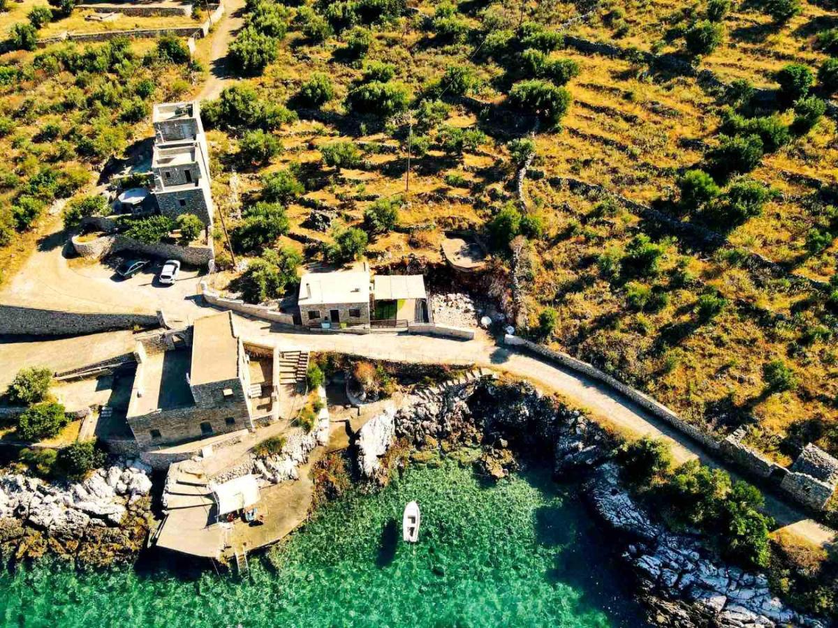 Villa Lagkadaki Sea View Argilia Eksteriør bilde