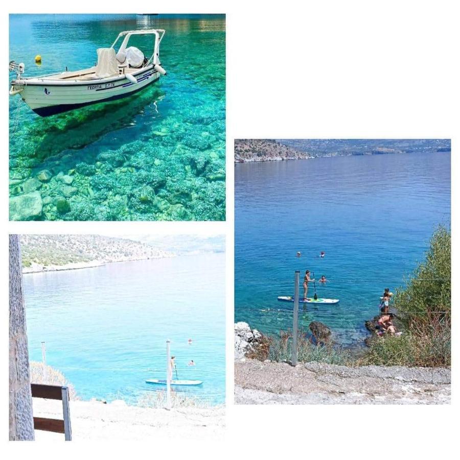 Villa Lagkadaki Sea View Argilia Eksteriør bilde