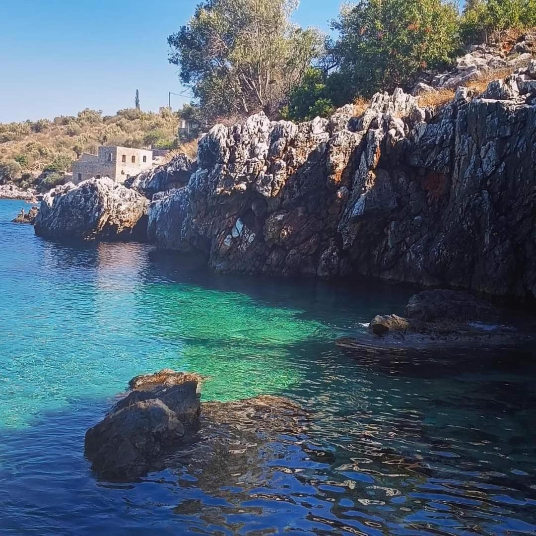 Villa Lagkadaki Sea View Argilia Eksteriør bilde